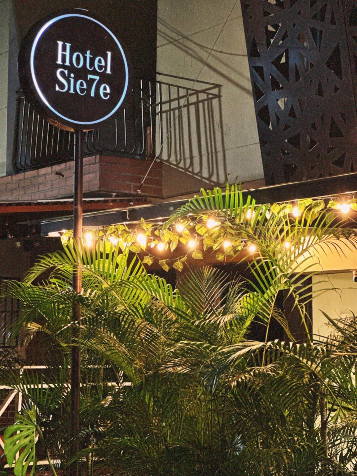 Hotel Sie7E Medellín Exterior foto